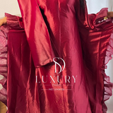 Robe Slay II : Rouge bordeaux