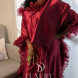 Robe Slay I : Rouge bordeaux