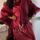 Robe Slay I : Rouge bordeaux