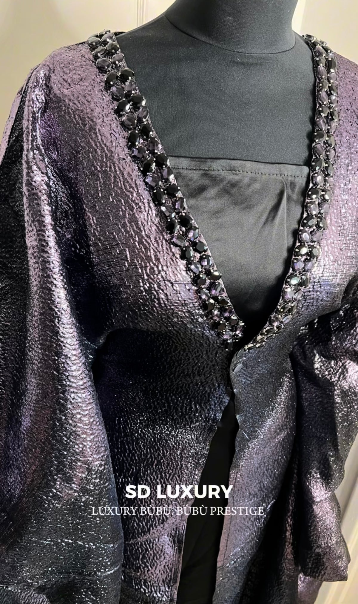 TIWA KIMONO SET | DARK PURPLE