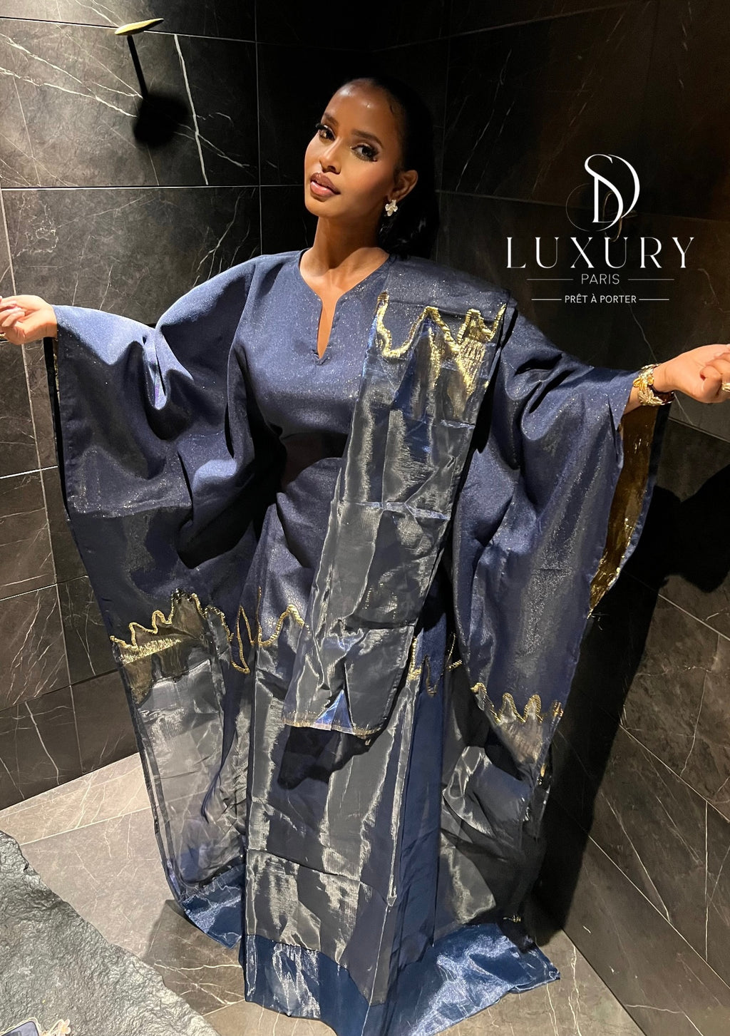SET NIYA DRESS | BLEU NUIT