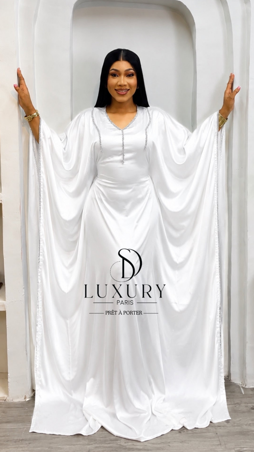 AMANI DRESS | BLANC