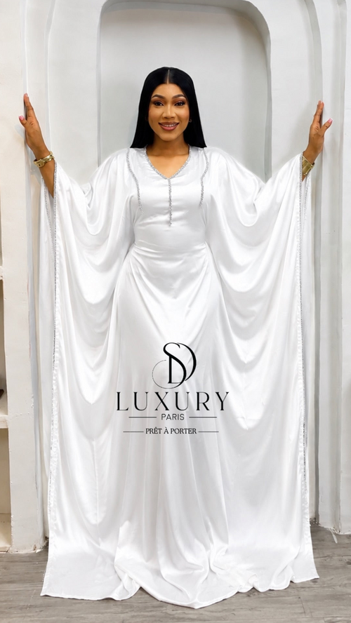 AMANI DRESS | BLANC