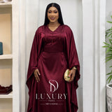 AMANI DRESS | ROUGE BORDEAUX