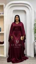 AMANI DRESS | ROUGE BORDEAUX