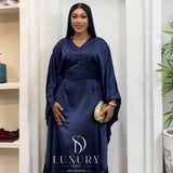 AMANI DRESS / BLEU NUIT