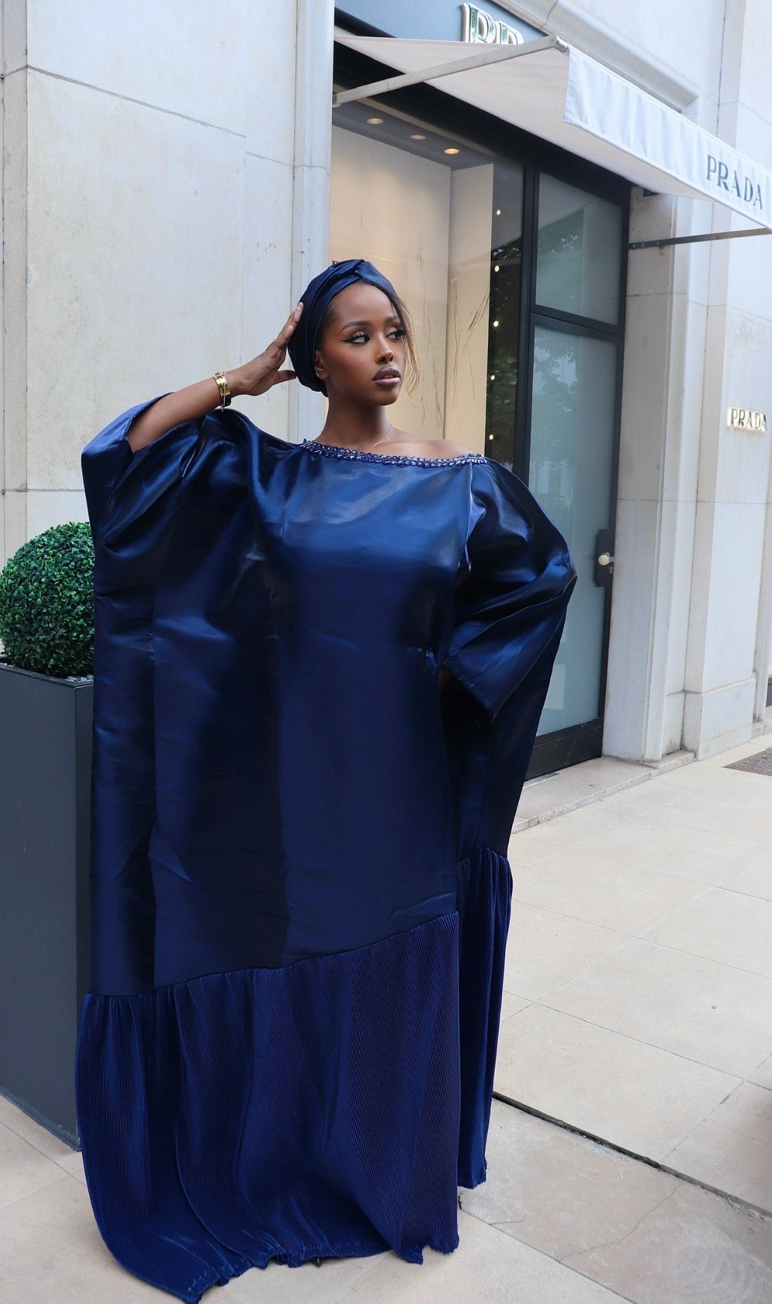 HIMALAYA DRESS | BLEU NUIT