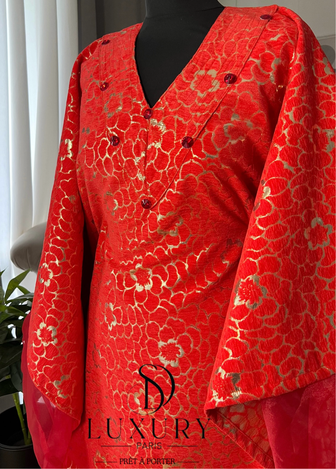 ASHANTI BÙBÙ | ROUGE/DORÉ