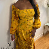 INAYA DRESS | JAUNE