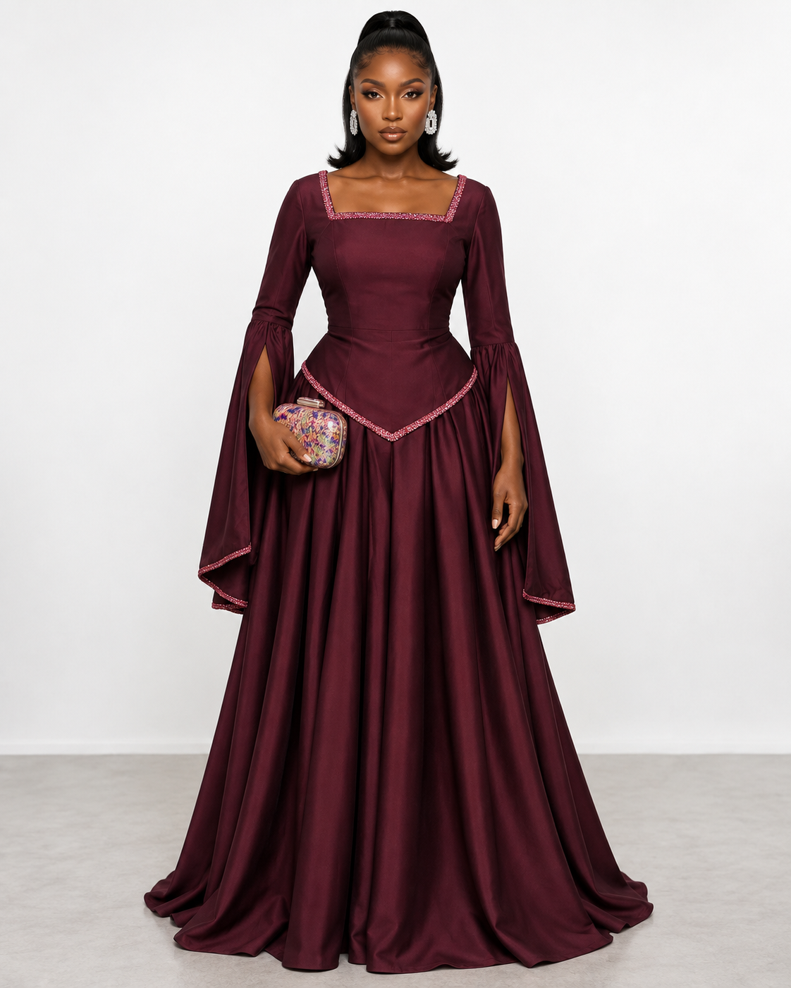 SET HANNA | ROUGE BORDEAUX
