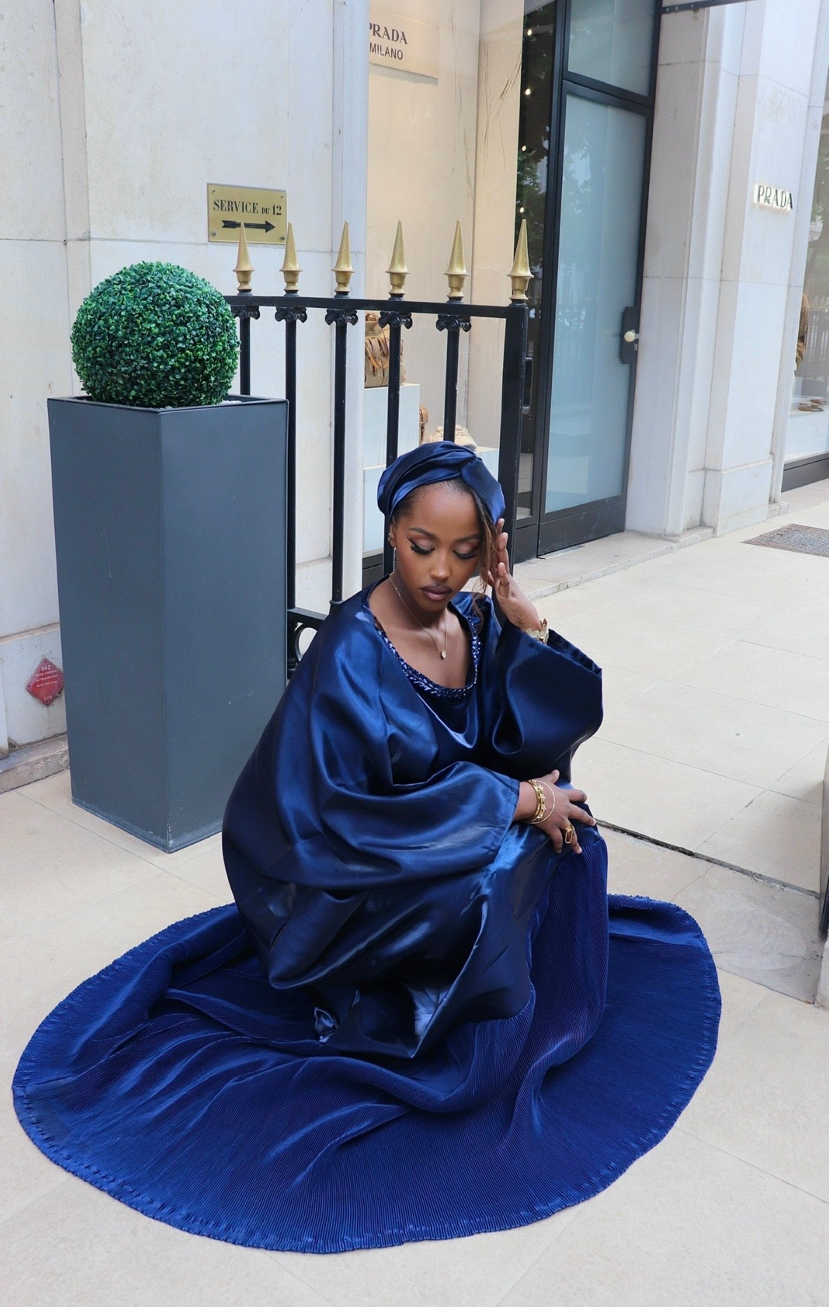 HIMALAYA DRESS | BLEU NUIT