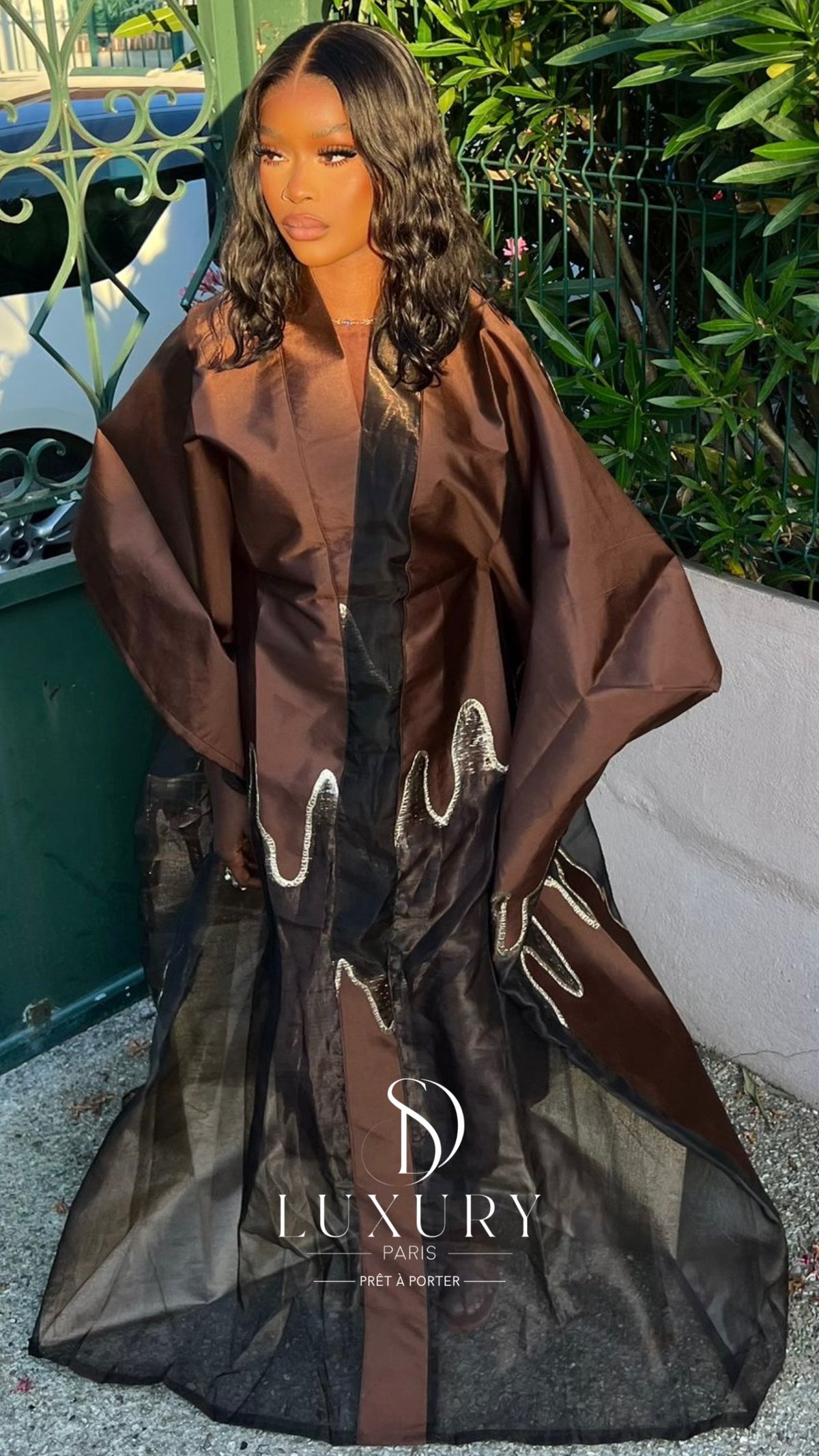 SET NIYA DRESS II | BROWN