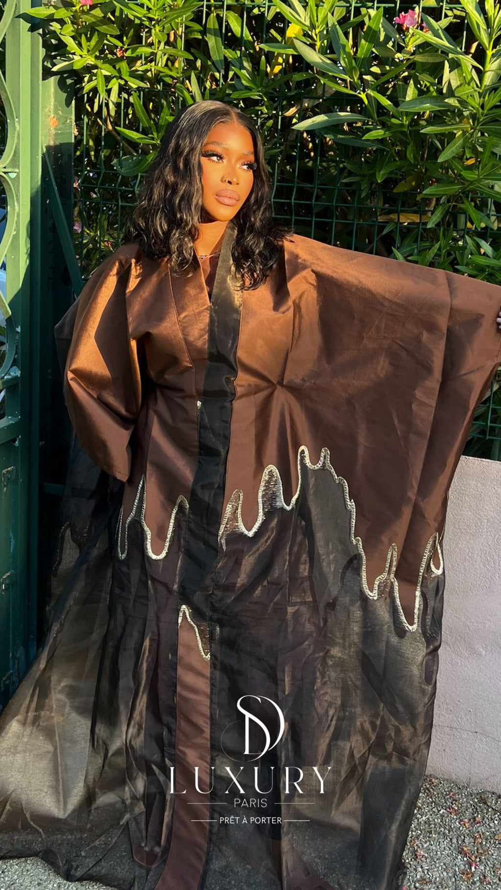 SET NIYA DRESS II | BROWN