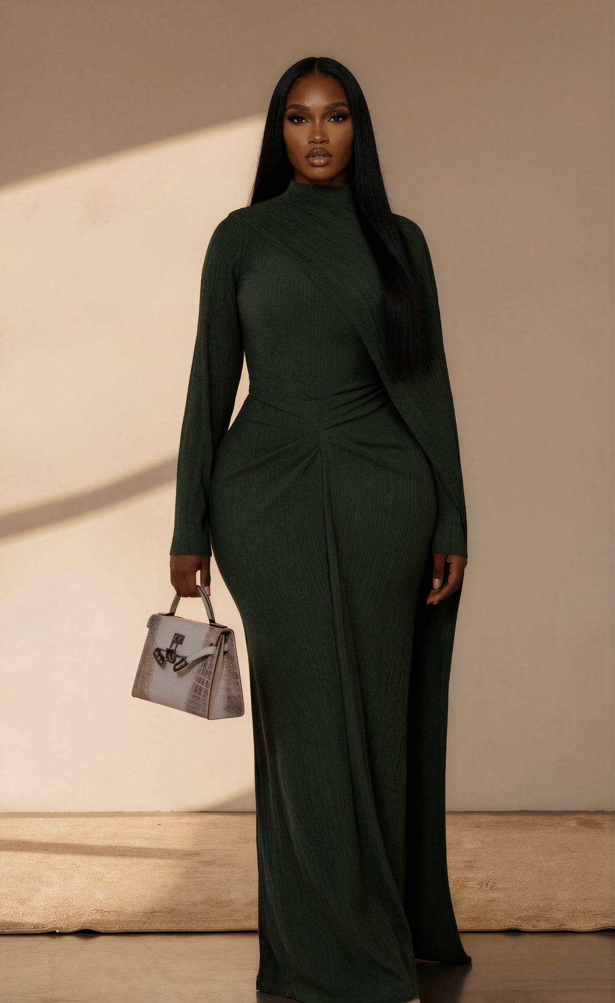 KEISHA DRESS | VERT