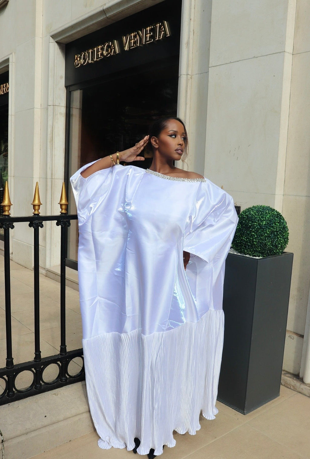 HIMALAYA DRESS | BLANC