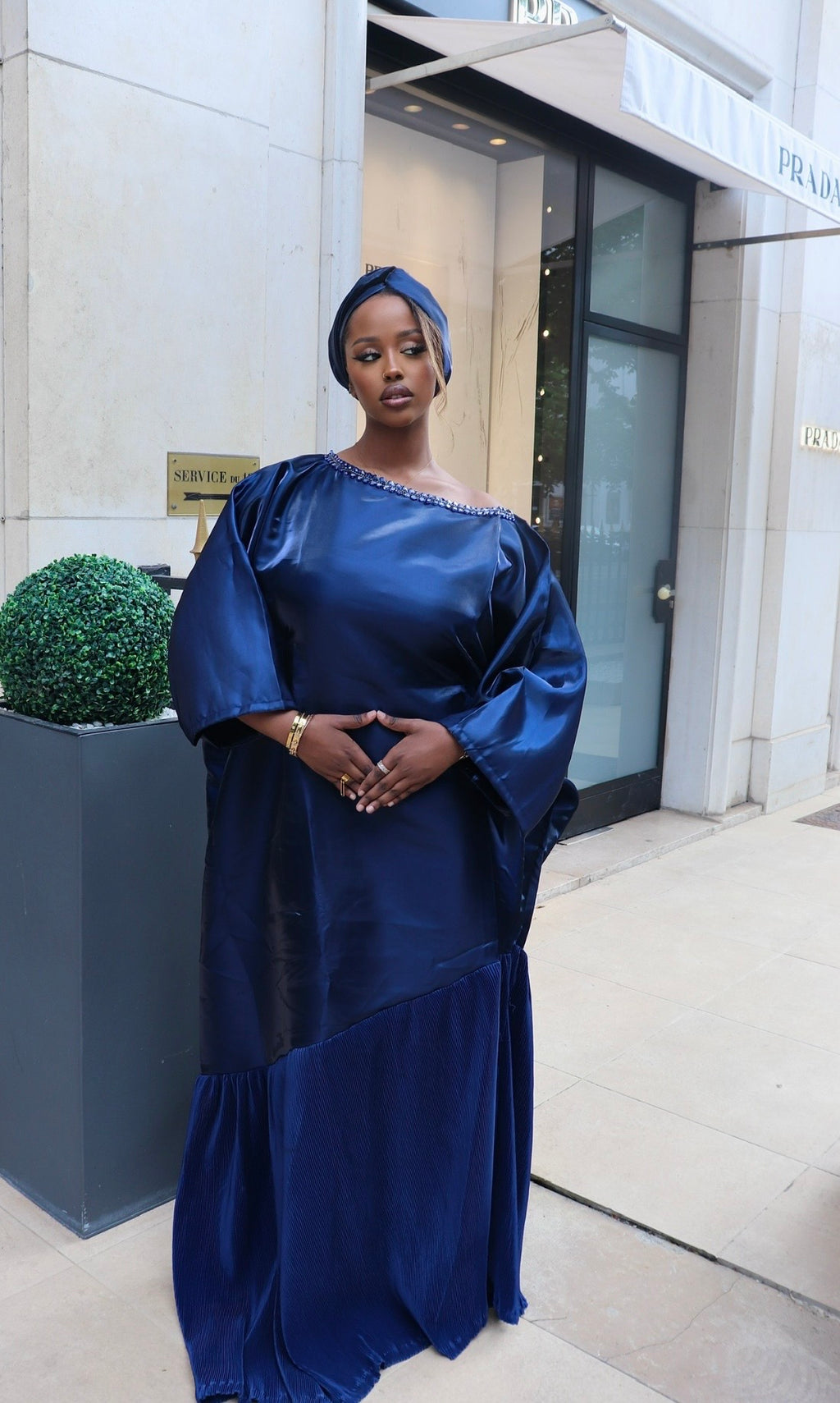 HIMALAYA DRESS | BLEU NUIT