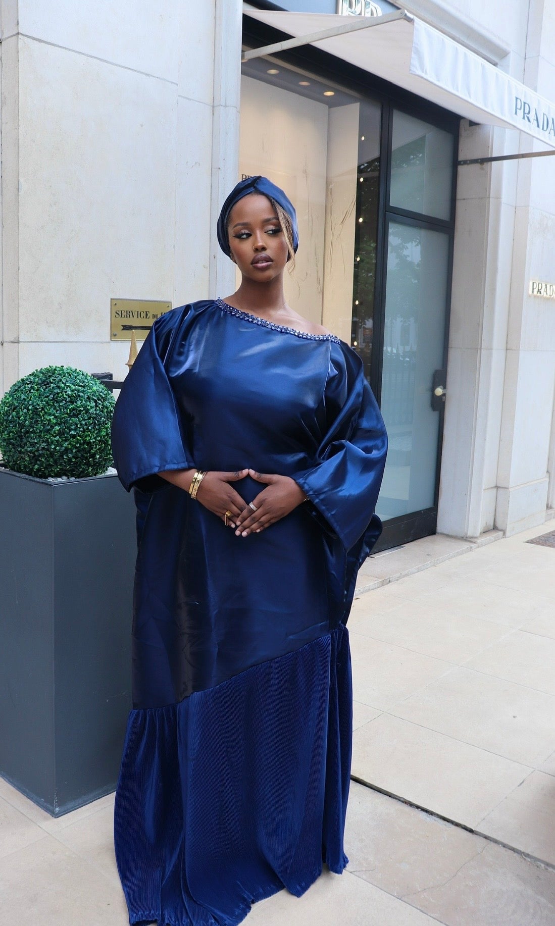 HIMALAYA DRESS | BLEU NUIT