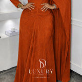 KEISHA DRESS | ORANGE BRÛLÉ