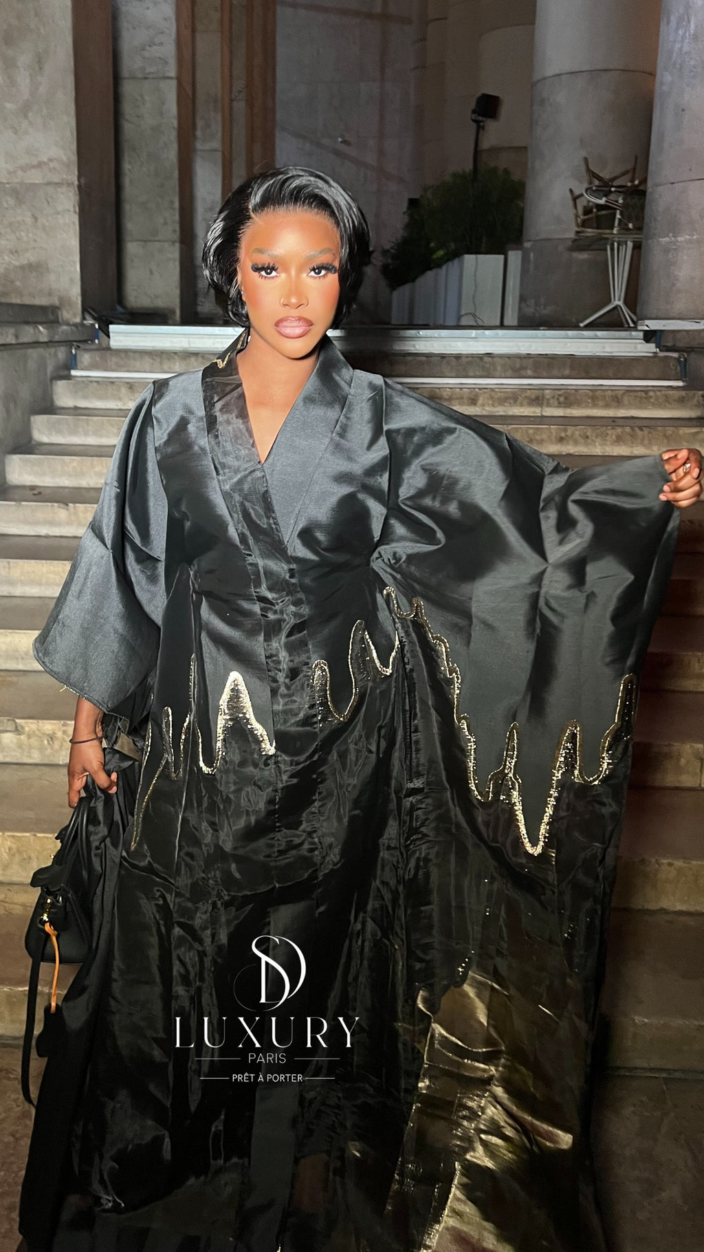 SET NIYA DRESS II / BLACK