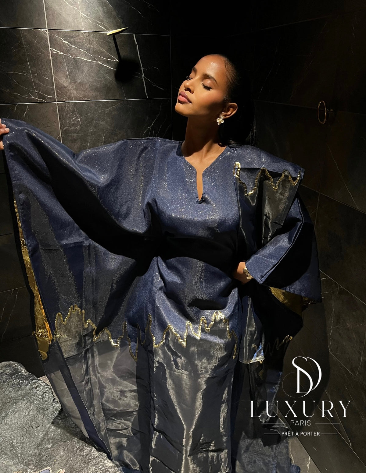 SET NIYA DRESS | BLEU NUIT