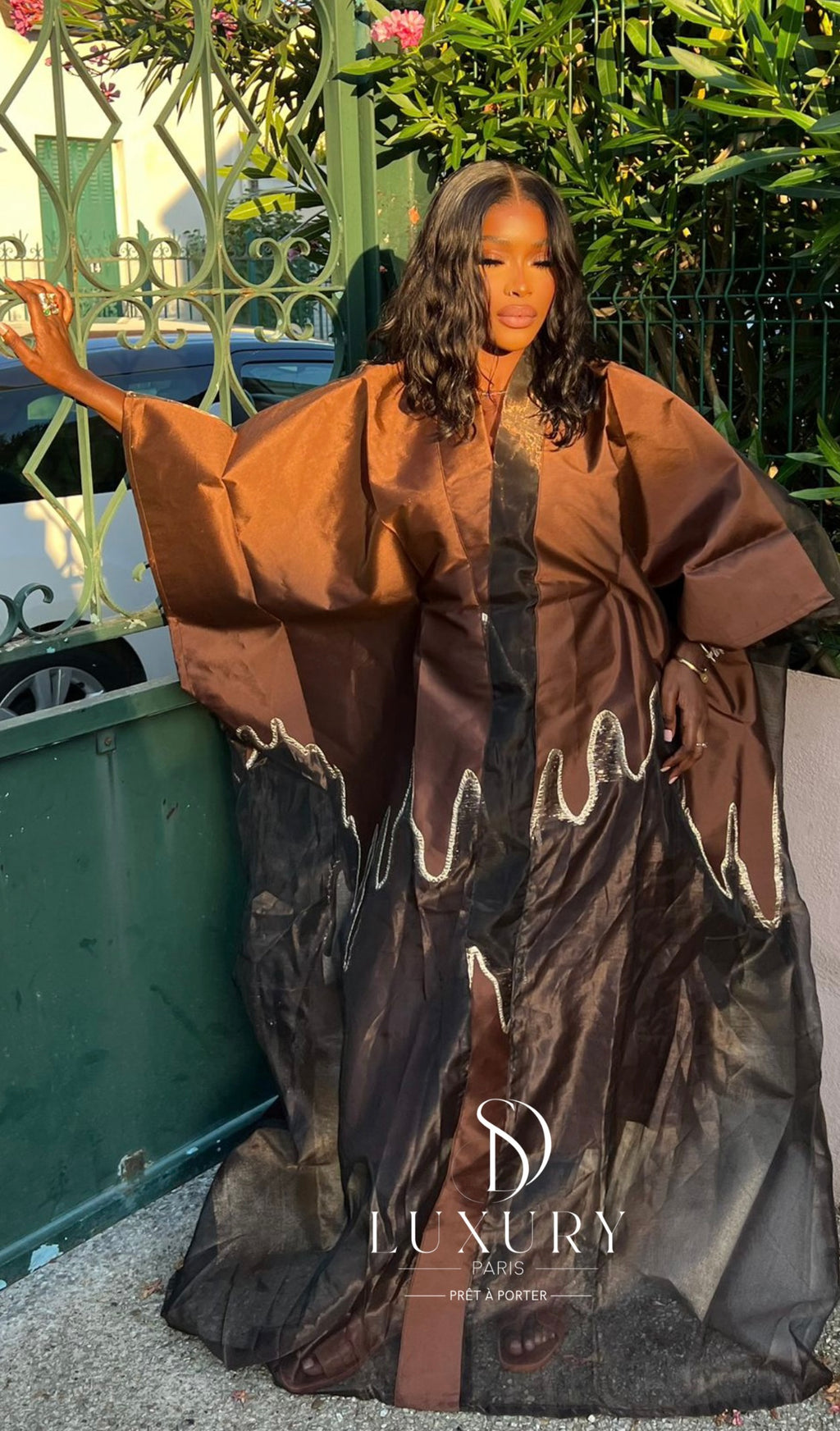 SET NIYA DRESS II | BROWN