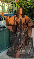 SET NIYA DRESS II | BROWN