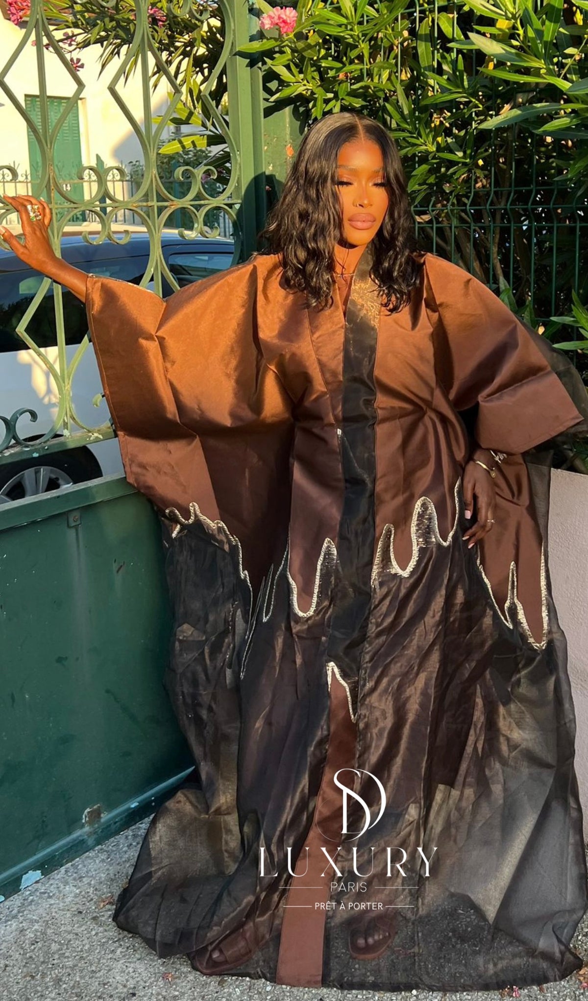 SET NIYA DRESS II | BROWN