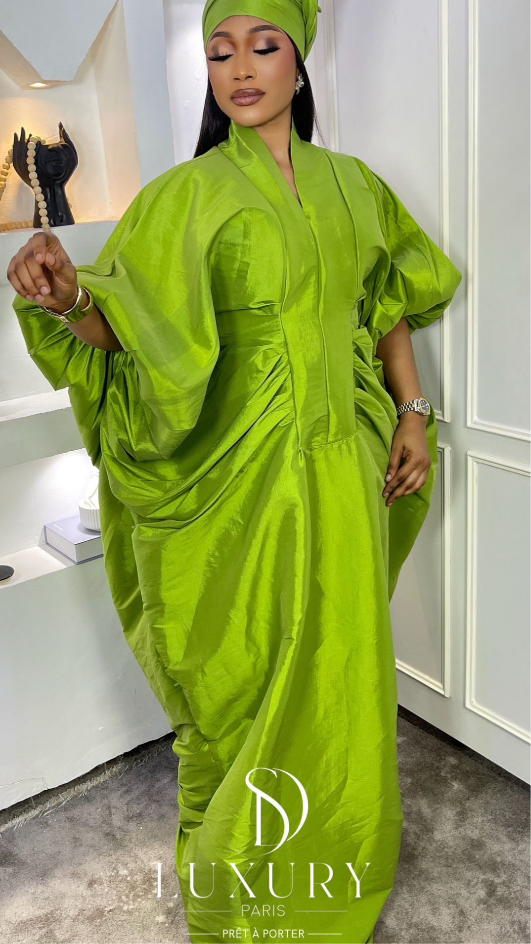 AMINA BÙBÙ | VERT POMME