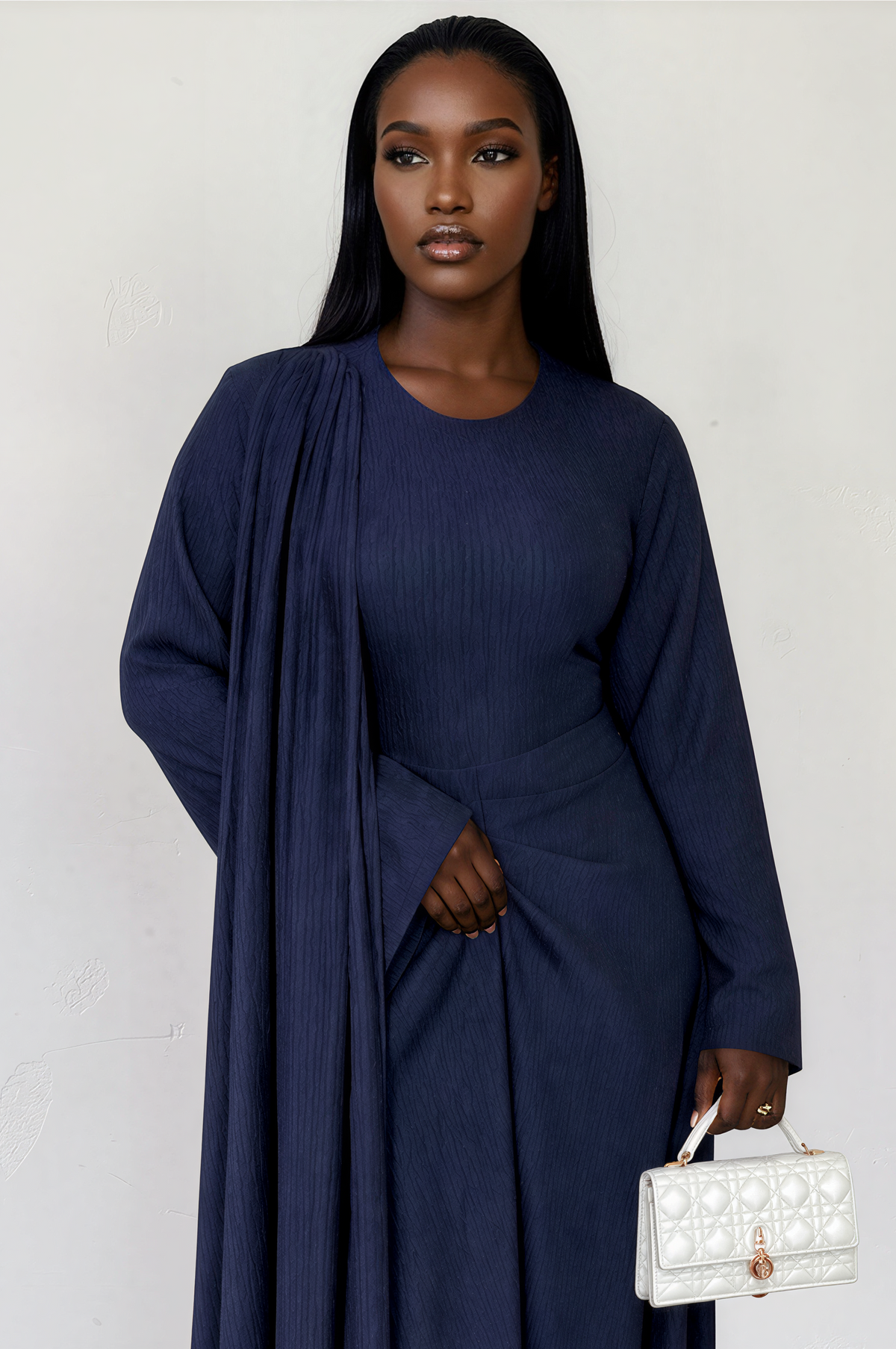 KEISHA DRESS | BLEU NUIT