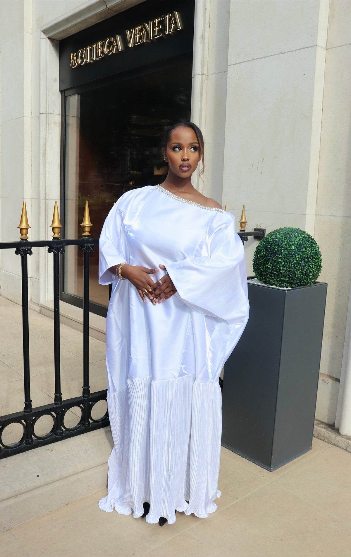 HIMALAYA DRESS | BLANC