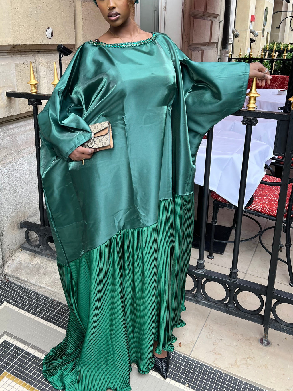 HIMALAYA DRESS | VERT ÉMERAUDE