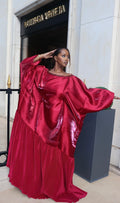HIMALAYA DRESS | ROUGE BORDEAUX