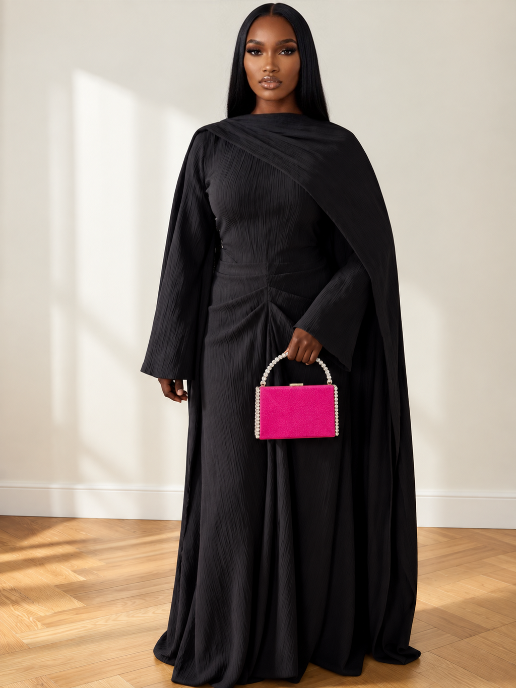 KEISHA DRESS | BLACK