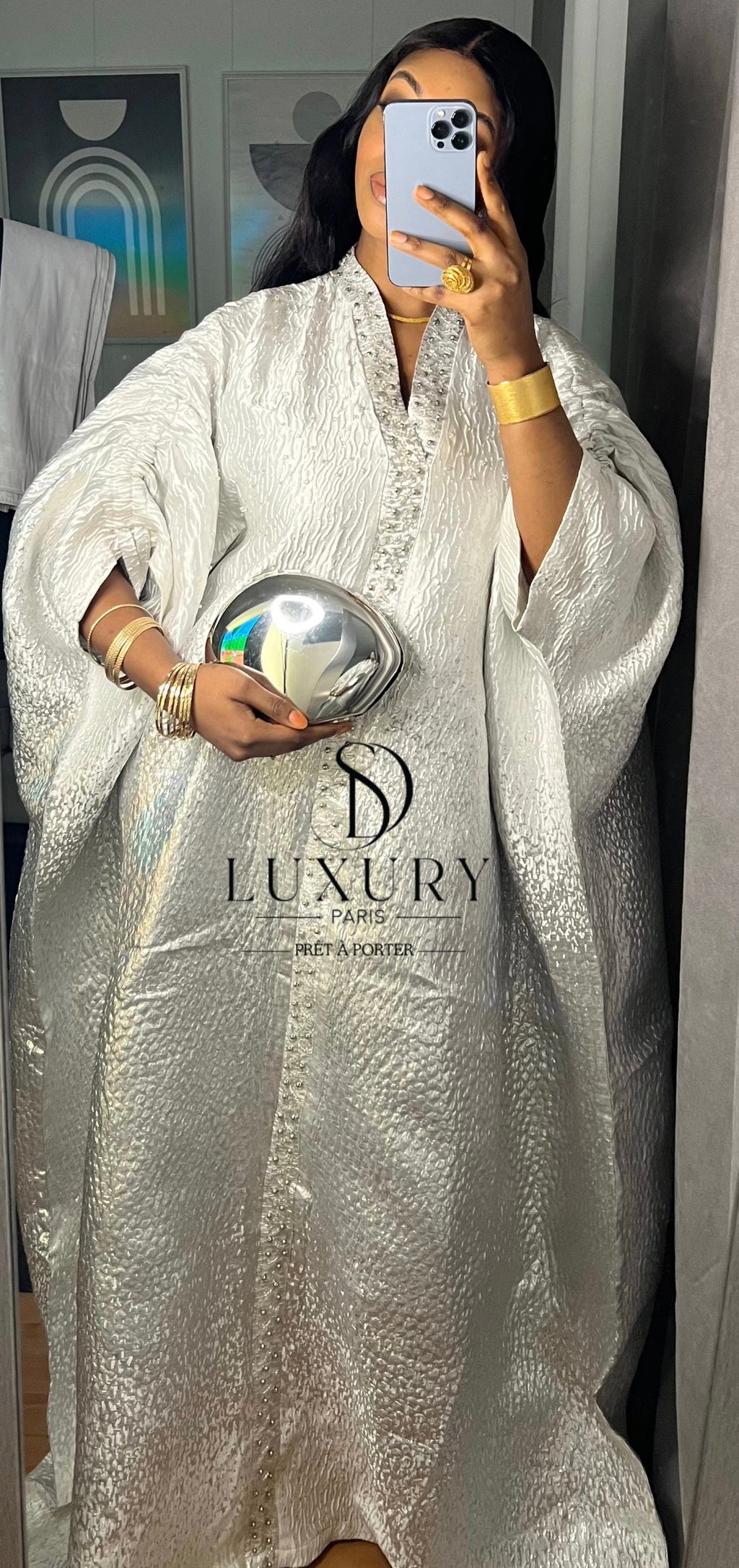 ABUJA BÙBÙ II GRIS/ BLANC