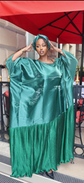 HIMALAYA DRESS | VERT ÉMERAUDE