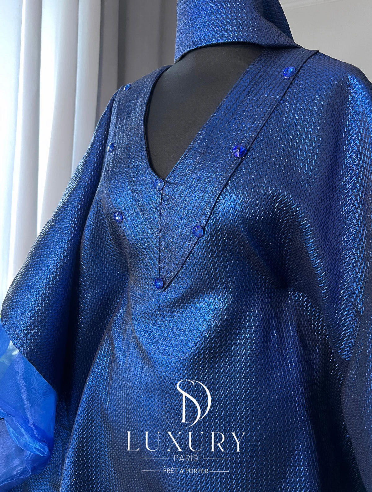 ASHANTI BÙBÙ BLEU ROI | METTALIC