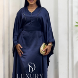 AMANI DRESS / BLEU NUIT