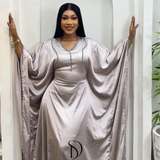 AMANI DRESS / BEIGE ARGENT