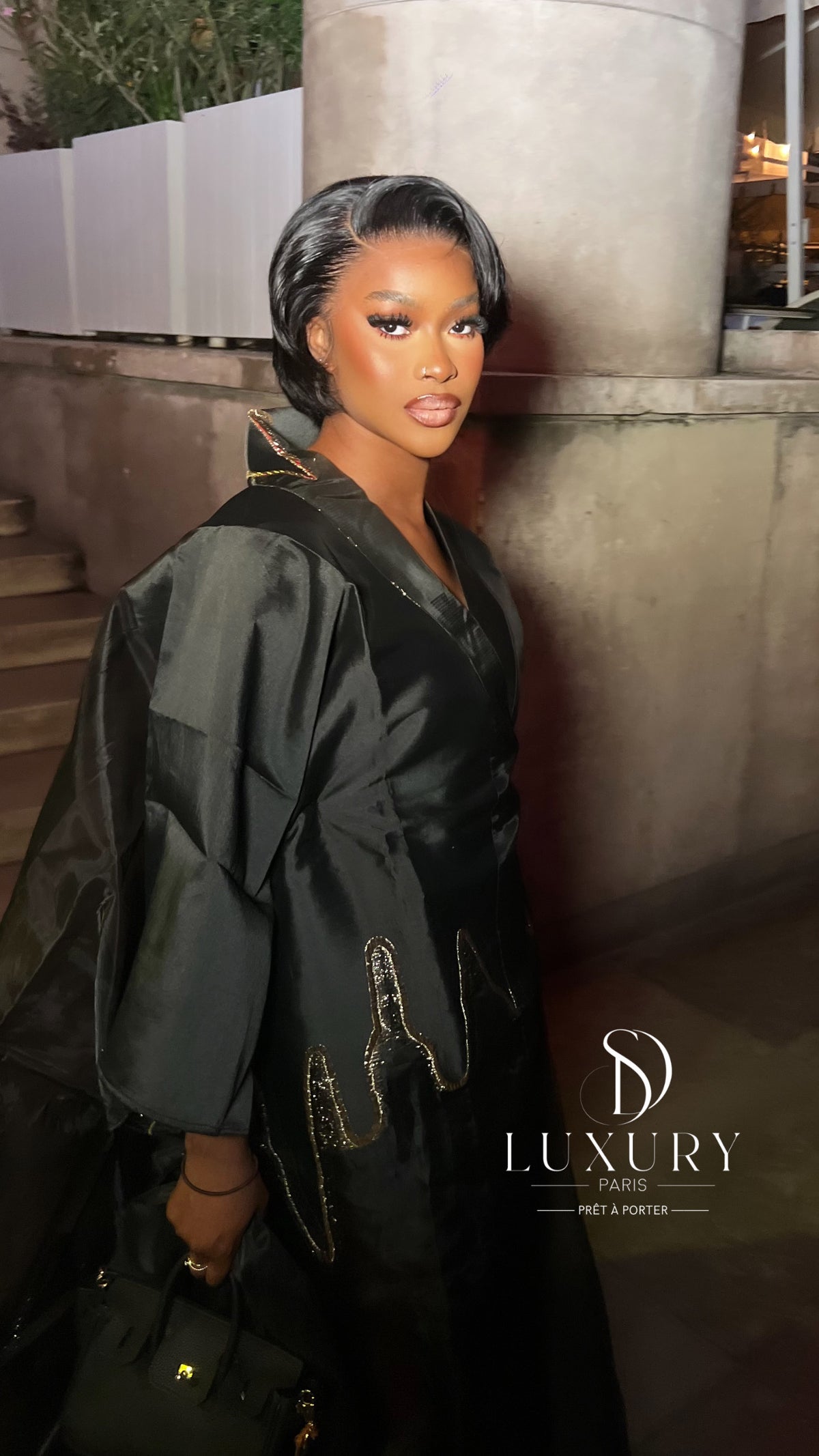 SET NIYA DRESS II / BLACK