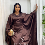 AMANI DRESS / MARRON