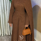 KEISHA DRESS |MARRON