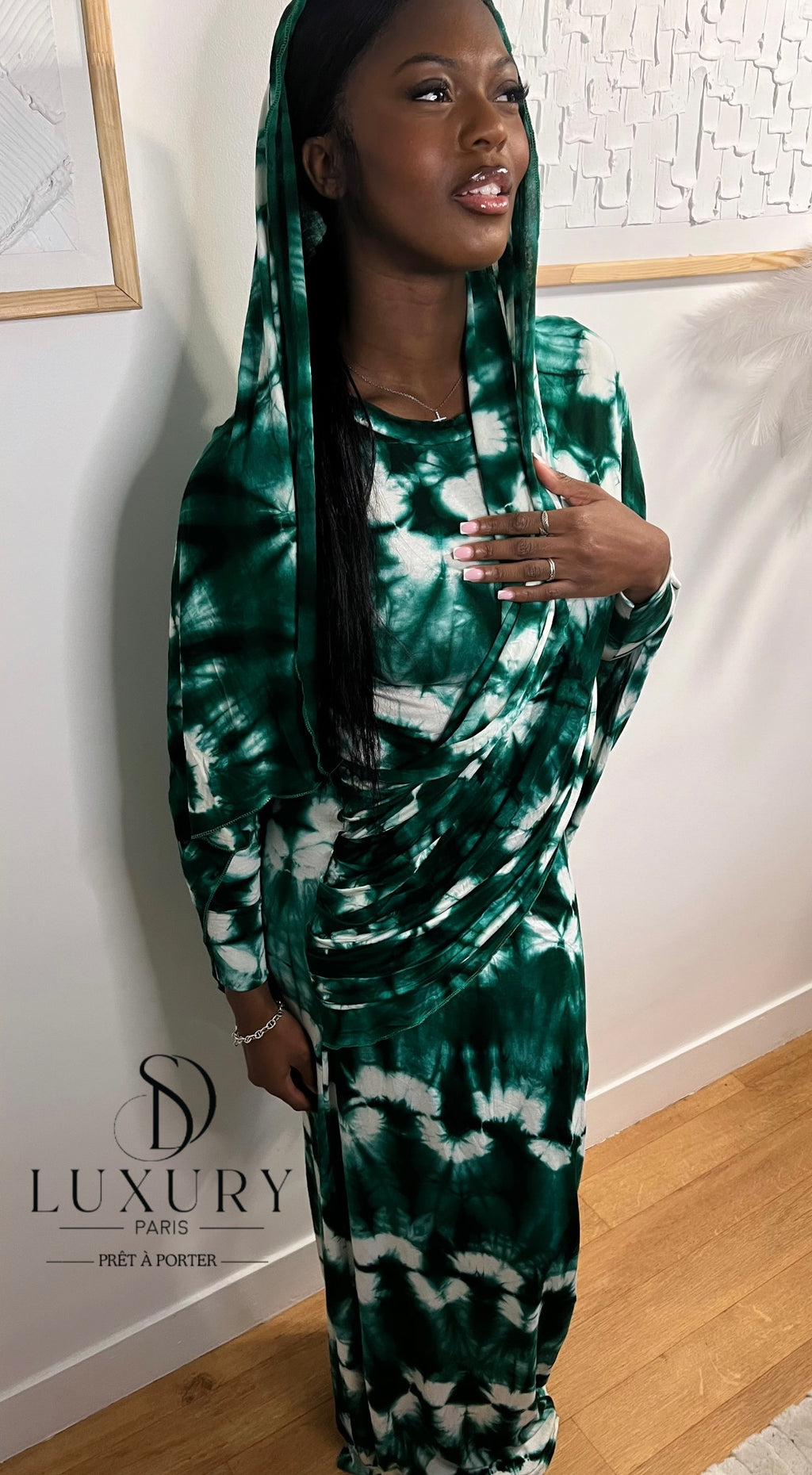 SAOUDIA DRESS | VERT