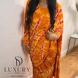 SAOUDIA DRESS | ORANGE/ROSE