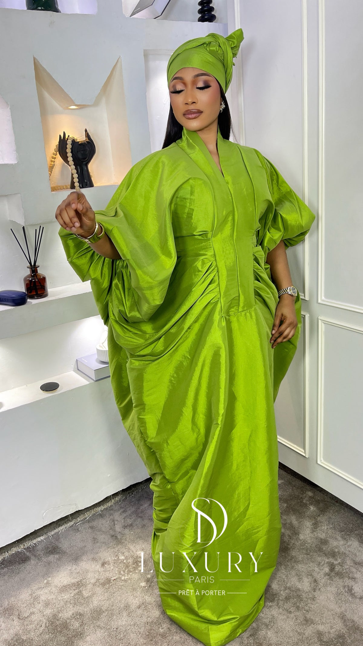 AMINA BÙBÙ | VERT POMME