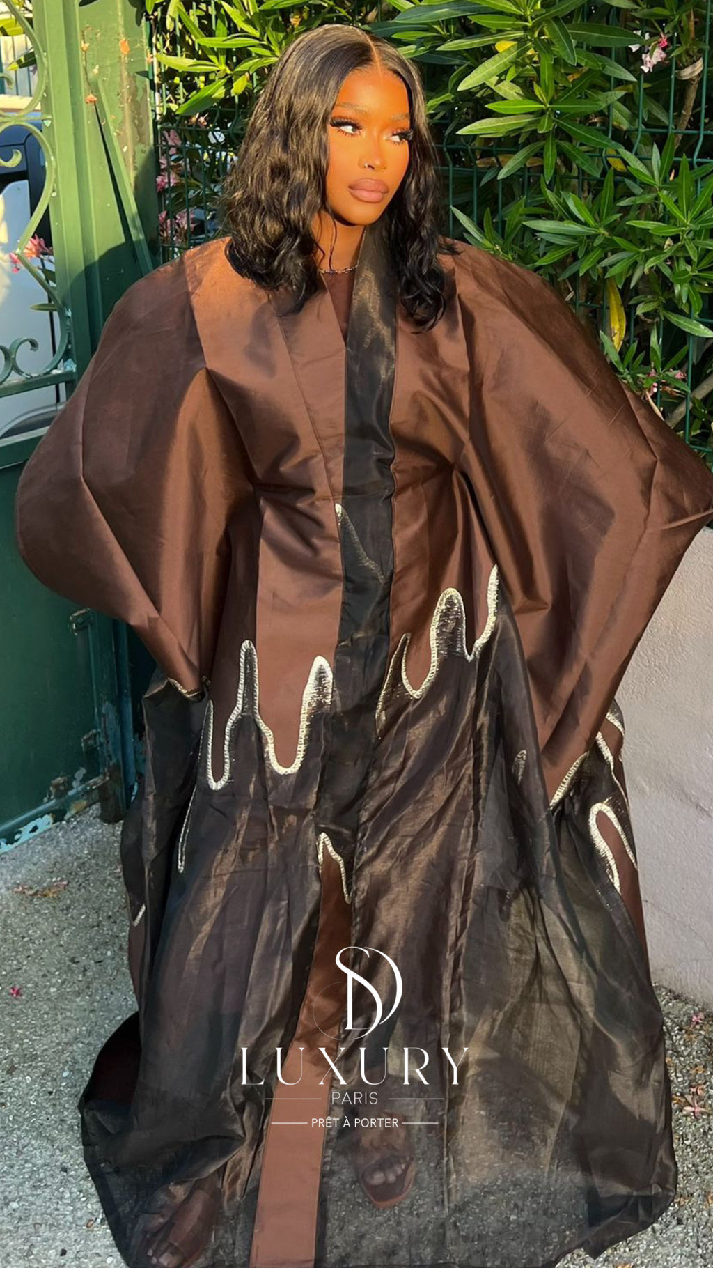 SET NIYA DRESS II | BROWN
