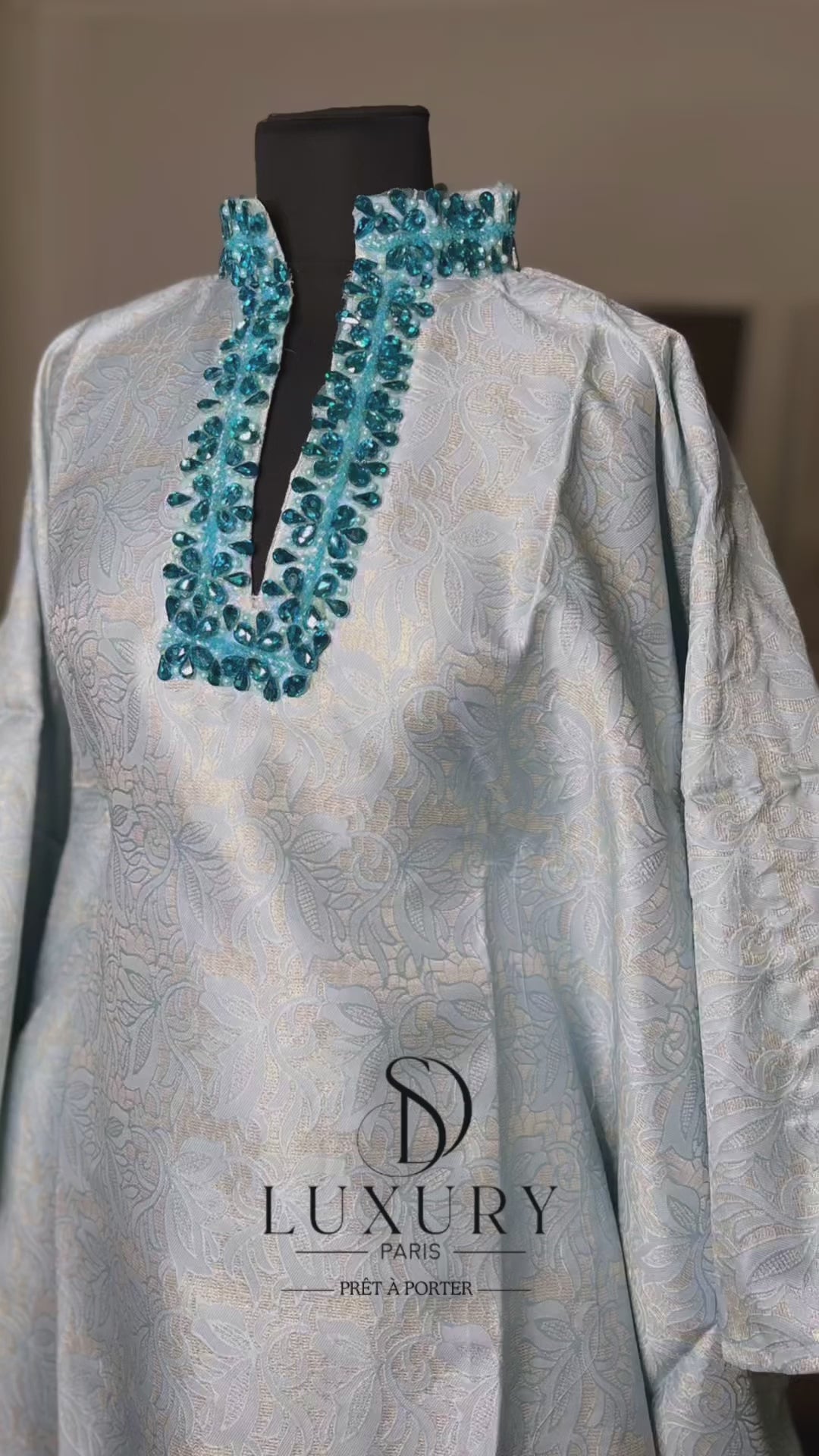 LUXURY BUBU | BLEU/ BEIGE